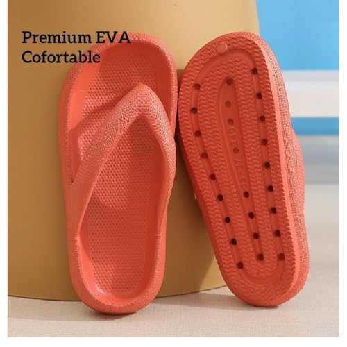 Cloudies EVA Lightweight Flip Flops for Women & Men | Non-Slip Beach Slides with CloudSoft Cushion | Quick-Dry Odor-Free4