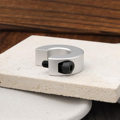 VGOL 4Pcs SBR16 Linear Rail Stop Collars Aluminiumlegierung Positionierungsblock für Übertragungsprodukte Linearmodule