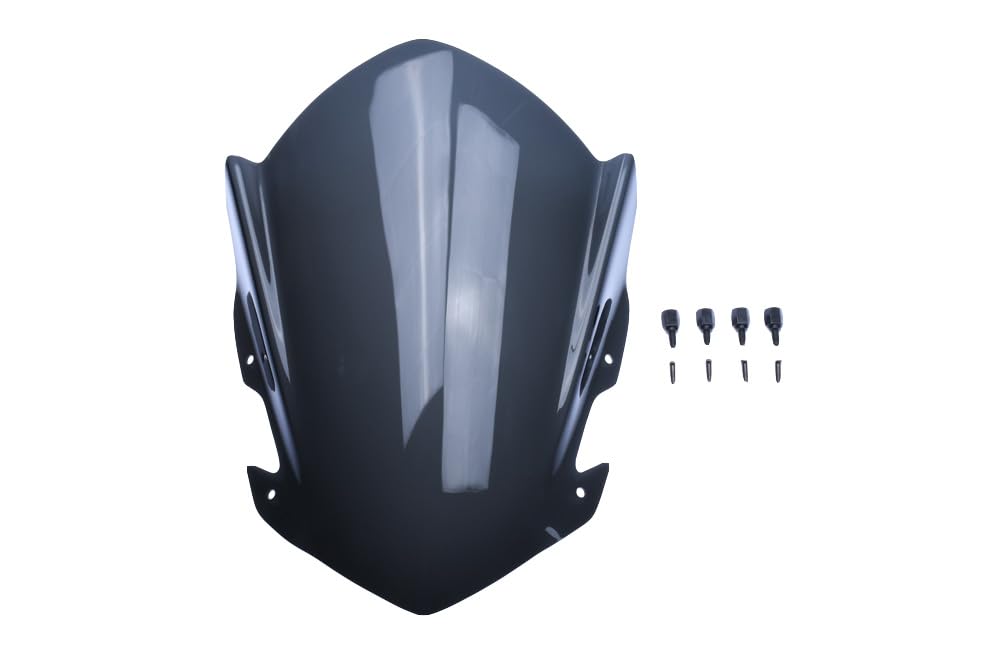 avdb-moto Szyba/Deflektor wiatru kompatybilny z KTM RC125 / RC200 / RC250 / RC390 2014-2018, RC125 / RC200 / RC250 / RC390 2017-2021 Z poliwęglanu