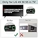 Stand for LG TV Legs Replacement, TV Stand Legs for 49 50 55 Inch LG TV Stand - 49UJ6350 49UK6200 50UK6090 50UK6500 55UK6300 55UK6200 55UK6500 55UK6090 55UJ6300 MAM643660 MEZ64114730 with Screws