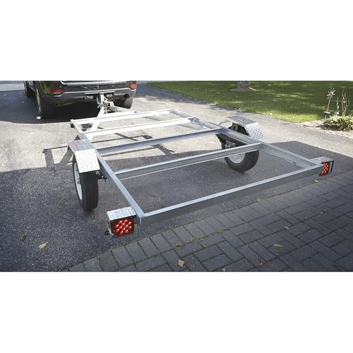 Ultra-Tow 5ft. x 8ft. Aluminum Utility Trailer Kit — 1715-Lb. Load Capacity