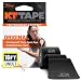 KT Tape Kinesiology Tape, Original Cotton Elastic Therapeutic Tape, 16-Feet, Uncut Roll, Black