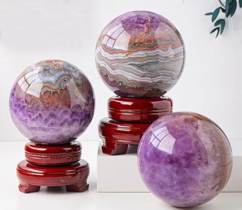 Bola de amatista para salon elegante que transforma el ambiente de tu entrada 3