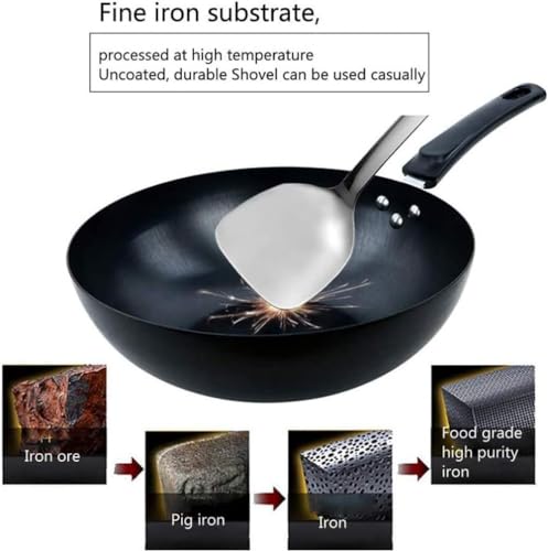 Wok de acero inoxidable 32 cm con tapa miniatura 5