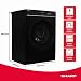 SHARP ES-PRO714BA-DE Waschmaschine (7 kg, EEK A, 1400 U/min.), (WiFi, Inverter Motor, Dampf, AquaStop), Schwarz