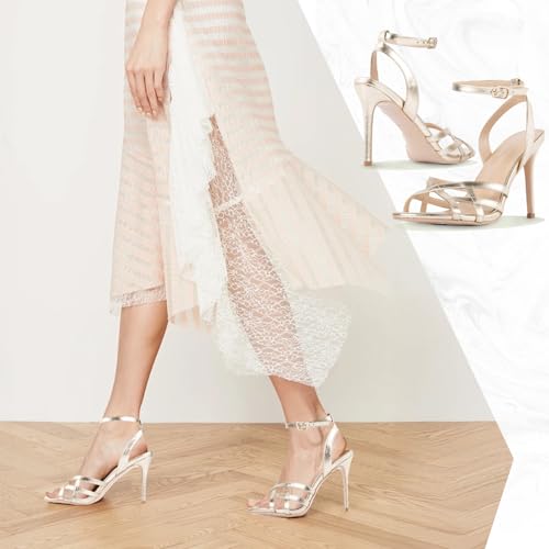 Image of Lace Up Cowboy Boots for Women Embroidered Wide Calf Cowgirl Boots Comfortable Chunky Heel Pointed Toe Trendy Western Shoes for Prom Music Festival