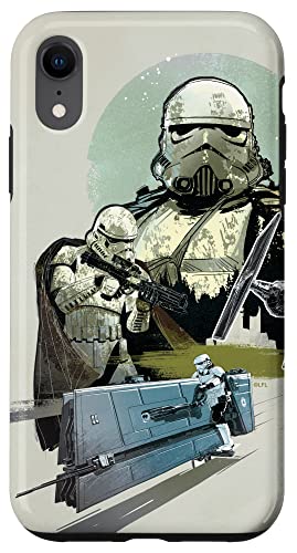 Coque iPhone XR Star Wars Stormtroopers antichoc rigide pour fans de la saga de science-fiction
