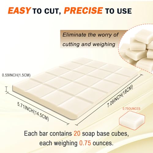 15 oz Oatmeal Milk Soap Base, Melt & Pour, Easy-Cut, Lightly Scented Alternate view