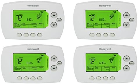 4 X Honeywell RTH6580WF Wi-Fi 7-Day Programmable Thermostat