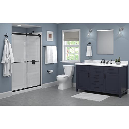 DELTA FAUCET Rubber Limited 76435-BL Ashlyn Double Towel Hook Bath Hardware Accessory in Matte Black - image 5