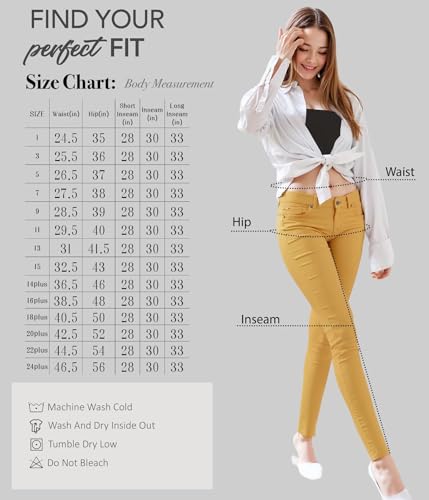 Image of Hybrid & Company Women's Stretch Denim Jeans