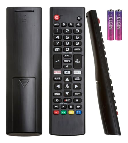 Controle Remoto Compatível Com Smart Tv LG TODOS os Modelos LCD, LED, Plasma Com Teclas Netflix, Pri