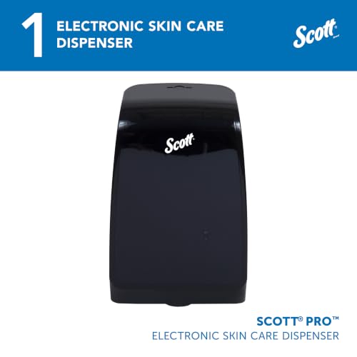 Scott Professional Touchless Skin Care Dispenser (32504) | Automatic Touchless Dispensing, Wall Mounted, 1.2 L Capacity, Black, Compatible with Scott Skin Care Refills - image 2