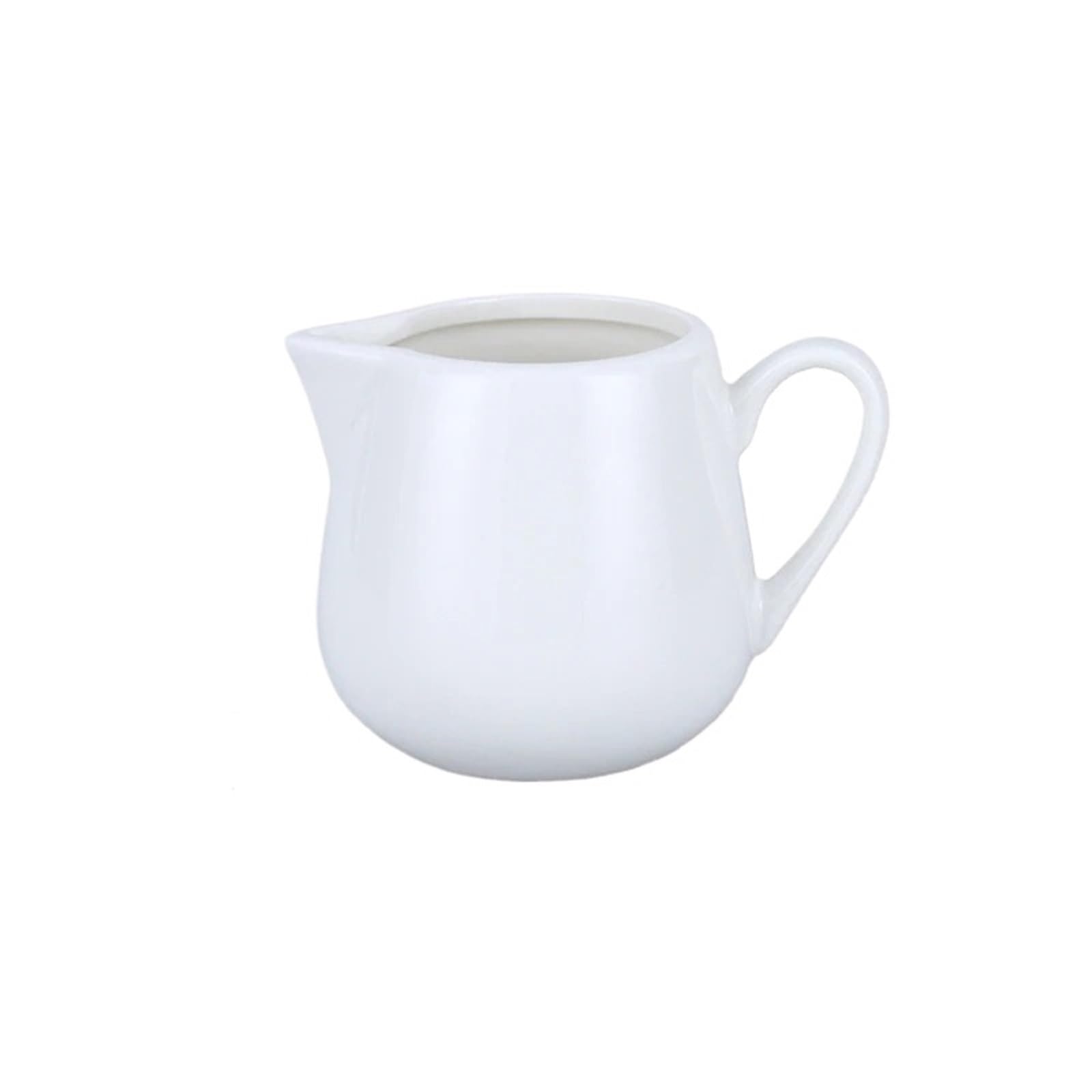 MRKU Pot à Lait, saucière, Tasse à Eau, pichet, crémier, Distributeur de café, sucrier, 2 pièces en céramique avec poignée, Service de Cuisine pour Expresso et crème