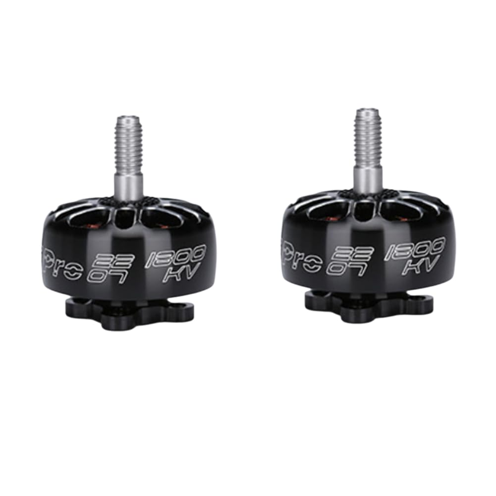 Motores Sin Escobillas -e Pro 2207 de 1800 KV, 3-6 S, Lipo, Eje de 4 mm de Diámetro, para Drones RC FPV Freestyle con Hélice de 5-6 Pulgadas.