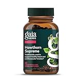 Gaia Herbs Hawthorn Supreme - Hawthorn Berry Supplement - with Herbs Traditionally Used to Support Heart Health* - 60 Vegan Liquid Phyto-Caps (60 Servings)