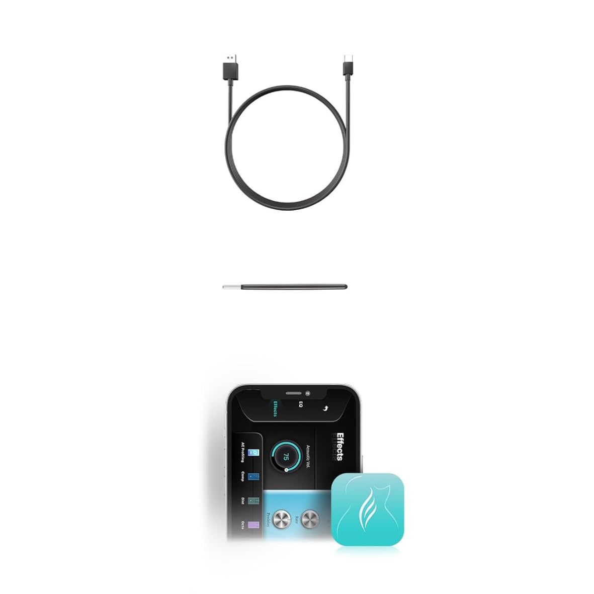 Enya + Nova Go Sonic + Chitarra Elettrica Smart in Fibra di Carbonio con Speaker 10W Integrato
