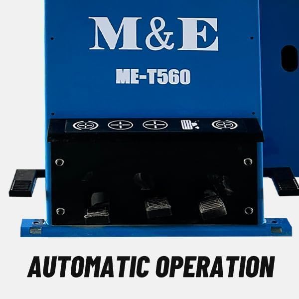 Image of KATOOL ME Tire Changer Machine and Wheel Balancer Machine Combo | Tire Changer with Bead Blaster Asist Arm Tire Changer Tire Machine Tire Repair Tools for Home Garage and Shop Repair, Blue