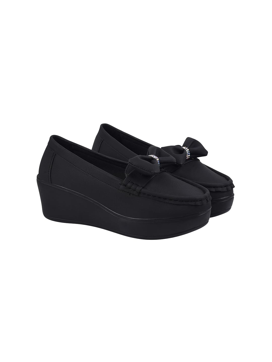 Upper Bow Detailed Loafers for Women & Gilrs