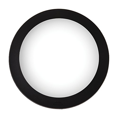 Preisvergleich Produktbild Deckenleuchte BERTA AP1 BIG Wandleuchte, GX53, 11W, schwarz