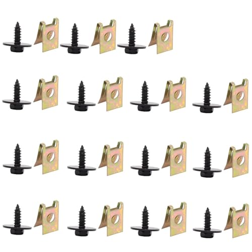 [�����i] BMW E82�p E30�p E91�p E39 E64�p E84�p �ԗp U�i�b�g �Z�p�l�W �X�s�[�h �t�@�X�i�[ �{�f�B �A���_�[�g���C �� �N���b�v �Œ� �ی� �A�N�Z�T���[ FPLOQAZ(15�L�b�g)