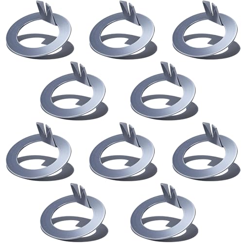 iBroPrat 10pcs Trailer Spindle Tang Washer for EZ Lube Spindle Wheel Axle 2K to 7K Inner Diameter 1
