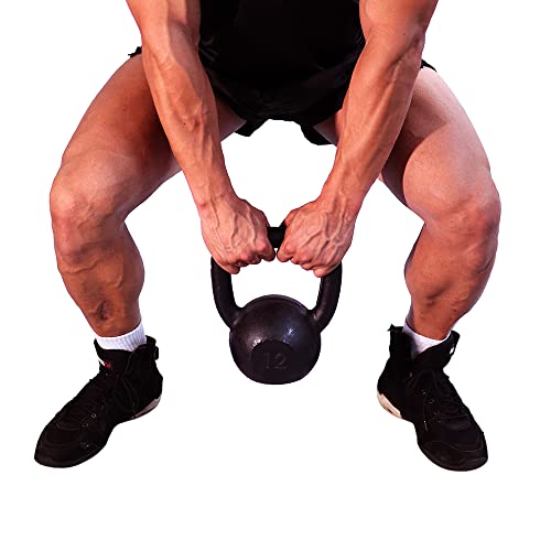 Kettlebell Kl Master Fitness para Academia Funcional 12 Kg