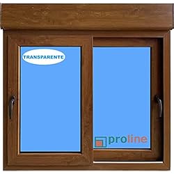 VENTANA PVC CORREDERA COLOR MADERA ROBLE DORADO 1000x1155 2 HOJAS CON PERSIANA VIDRIO TRANSPARENTE CLIMALIT