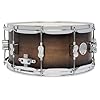 Pacific Drums Concept Maple Snare Drum, 14" x 6.5", Satin Charcoal Burst Lacquer | Features a 10-ply European Maple shell and high-end DW drum hardware #2