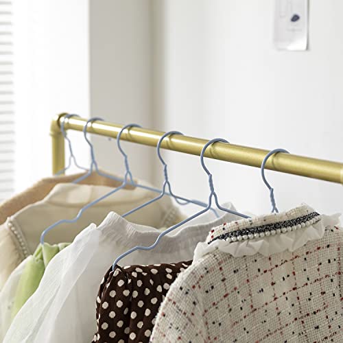 Cthtesy Industrial Pipes Dress Up Racks, Child Garment Racks, Kids Clothing Racks, Clothes Hanging Rack With Storage Shelf Organizers Shelves Shelving, Gold #TOP4