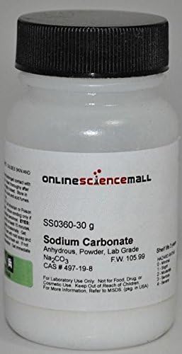 Sodium Carbonate - Inorganic Lab Grade Reagent, 30g