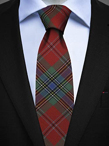 Cravate en Laine MacLean of Duart Tartan Écosse pour Costume Homme - 3