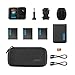 GoPro HERO13 Black Extended Power Bundle - Includes Dual Battery Charger, 3 Enduro Batteries, 64GB SanDisk microSD Card, Camera Case
