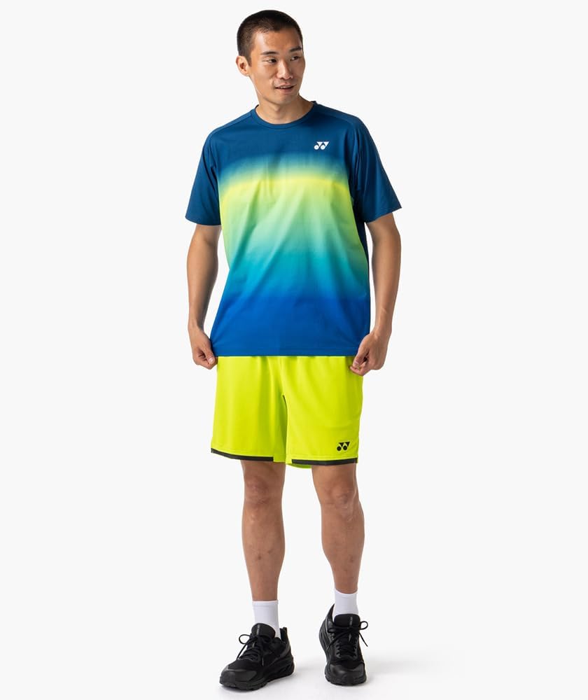 Amazon.co.jp: [ヨネックス] ユニドライTシャツ 16843 インディゴ