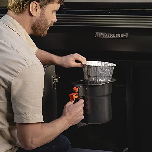 Traeger Grills BAC608 EZ-Clean Grease & Ash Keg 5 Pack Drip Bucket Liner, Aluminum