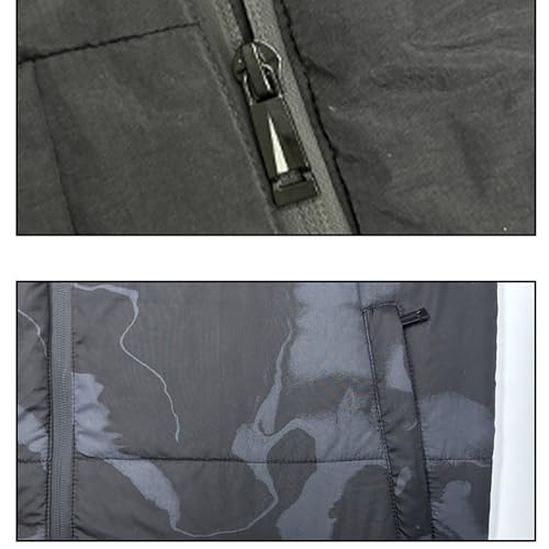 Veste chauffante homme à 3 températures réglables avec interface USB - 4