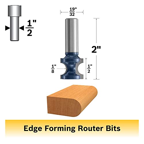 Bosch 84432M 1/8 In. X 1/2 In. Carbide Tipped Bullnose Bit #TOP1