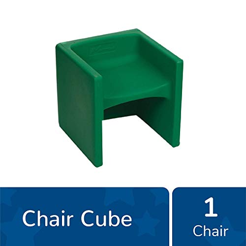 Children's Factory Cube Chair for Kids, Flexible Seating Classroom Furniture for Daycare/Playroom/Homeschool, Indoor/Outdoor