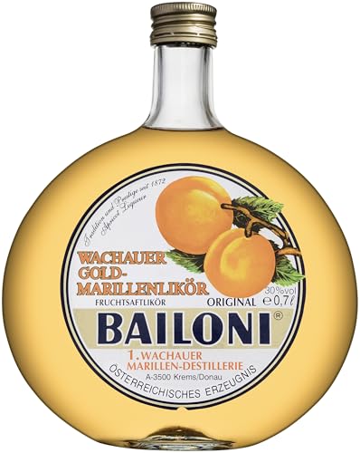 Bailoni Wachauer Gold-Marillenlikör 30% (1x 700 ml)