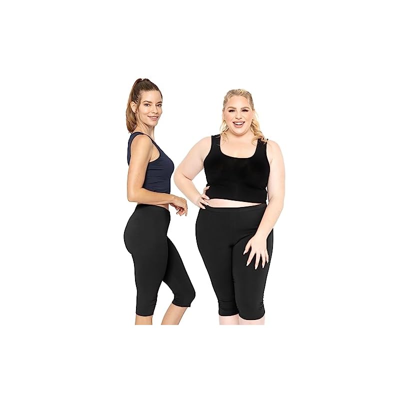Womens-and-Plus-Size-Knee-Length-and-Ankle-Length-Leggings-X-Small-7X-Adult
