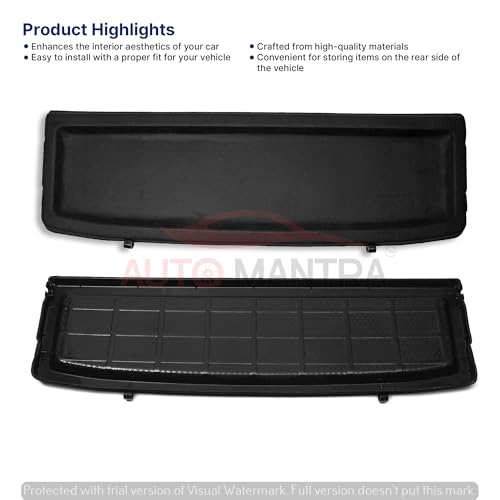 Image of Car Parcel Tray Diggi Luggage Tray in Perfect Fitting Compatible for XUV 400