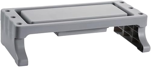 Miniatura 1 de jojofuny Soporte multifuncional para monitor con soporte elevado para portátil, organizador de estante de almacenamiento para escritorio de oficina