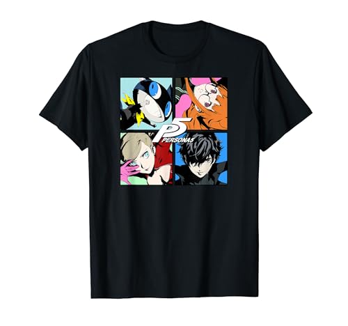 Persona 5 Character Pop Art T-Shirt