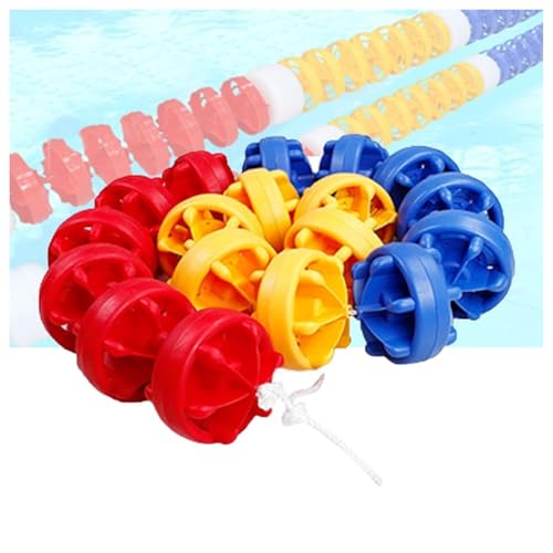 Séparateurs de couloirs de piscine 15cm bouée 6m cable - 2