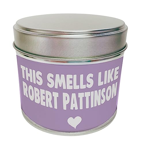 Esta vela huele a vela Wanky, velas de lata (Robert Pattinson)