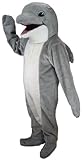 Mask U.S. Grey Dolphin Mascot Costume