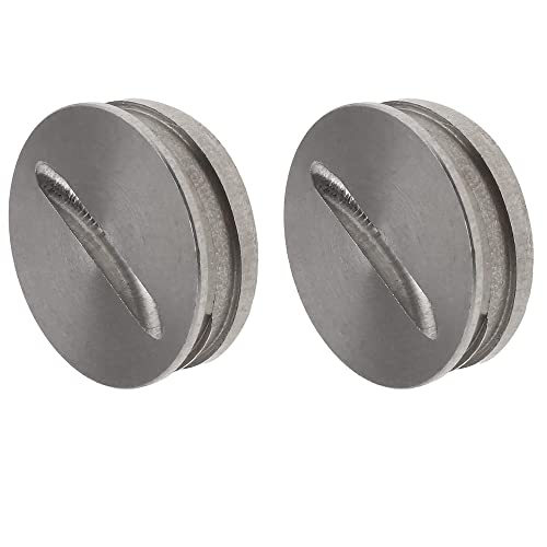 Aluminium Batterij Schroefdop Cover Deksel Plug Compatibel voor iMac G6 Draadloos Bluetooth Toetsenbord Model A1314 en Magic Trackpad A1339 - Afbeelding 4