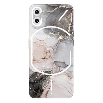Gadget Gear Vinyl Skin Back Sticker Rose Gold Marble (86) Mobile Skin Compatible with Nothing Nothing Phone 1 (Only Back Panel Coverage Sticker)