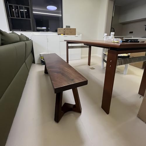 Banco pequeño para entrada en madera natural de alta resistencia 7