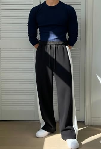 Image of dockstreet Track Pant for Men || Baggy Fit || Track Pants || Full Elastic Jogger Track Pant || 100% Cotton